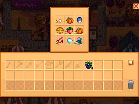 stardew fair items